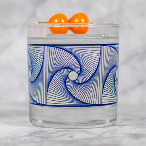 The Modern Home Bar Lapis Waves Rocks Cocktail